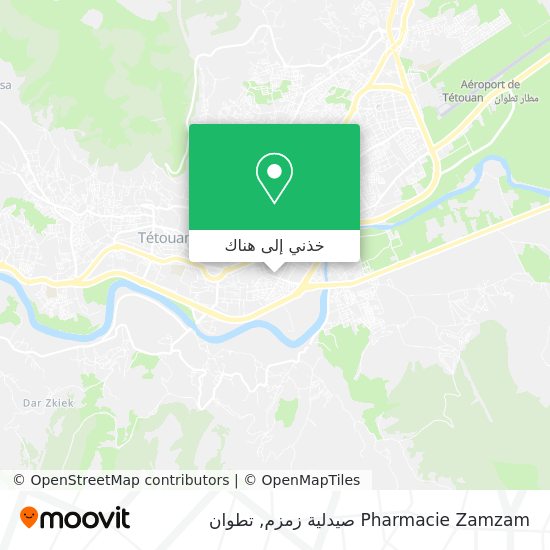خريطة Pharmacie Zamzam صيدلية زمزم