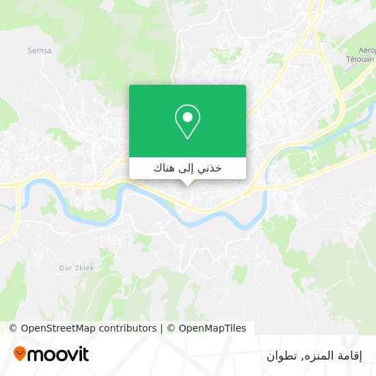 خريطة إقامة المنزه