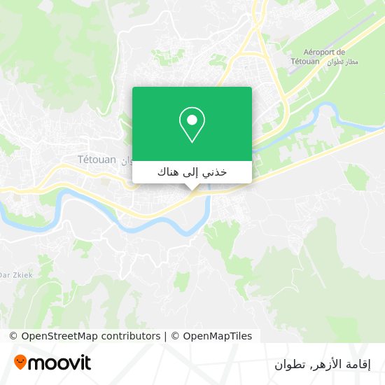 خريطة إقامة الأزهر