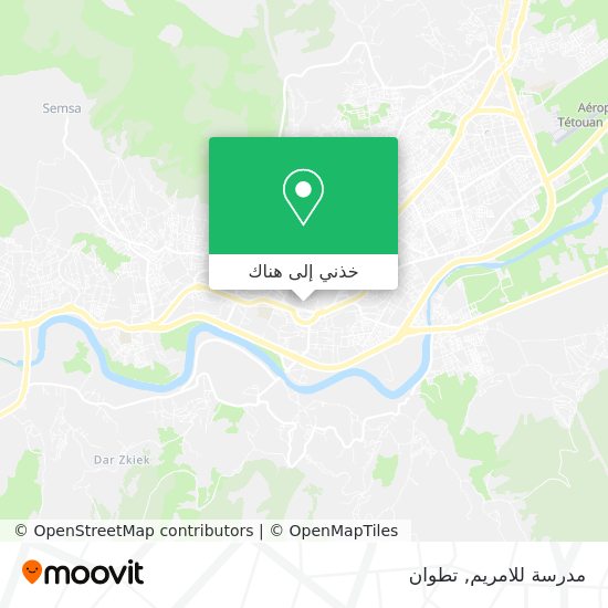 خريطة مدرسة للامريم