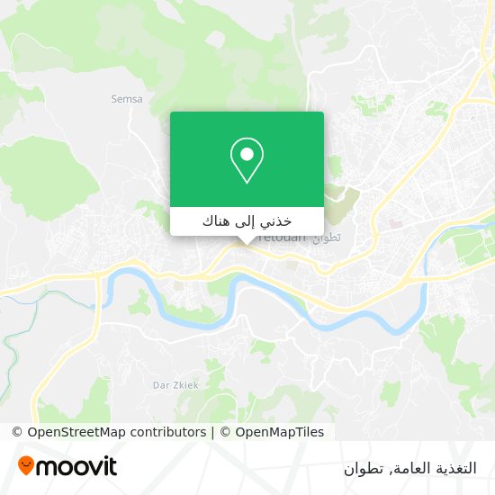 خريطة التغذية العامة