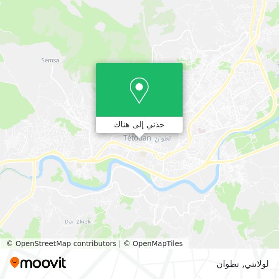 خريطة لولانتي
