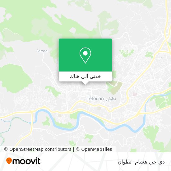 خريطة دي جي هشام