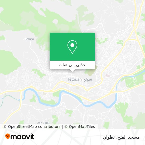 خريطة مسجد الفتح
