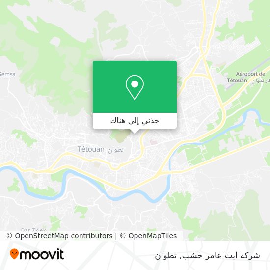 خريطة شركة أيت عامر خشب