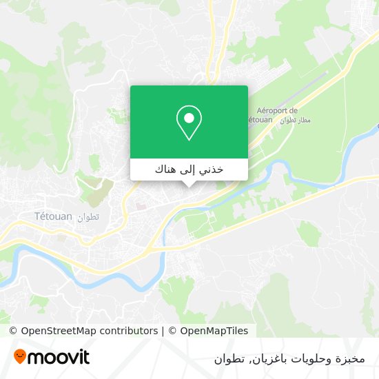 خريطة مخبزة وحلويات باغزيان