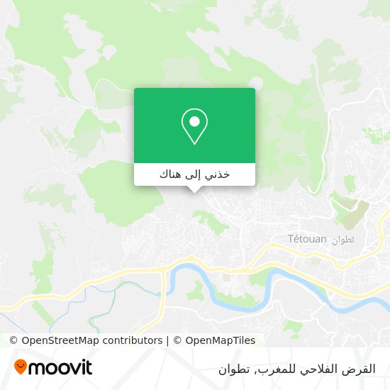 خريطة القرض الفلاحي للمغرب