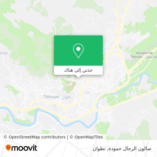 خريطة صالون الرجال حمودة