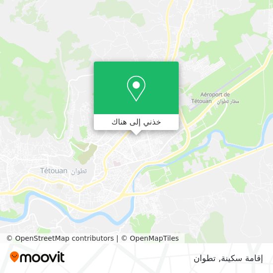 خريطة إقامة سكينة