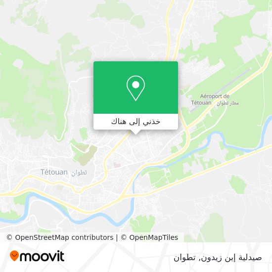 خريطة صيدلية إبن زيدون