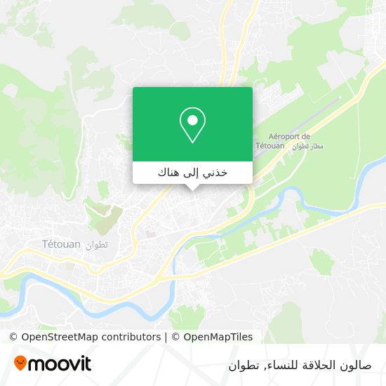 خريطة صالون الحلاقة للنساء