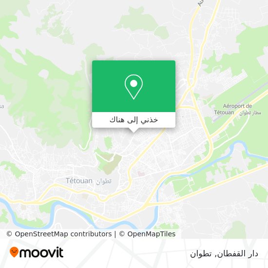خريطة دار القفطان