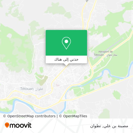 خريطة مصبنة بن علي