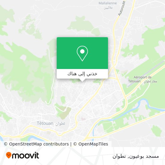 خريطة مسجد بوعيون