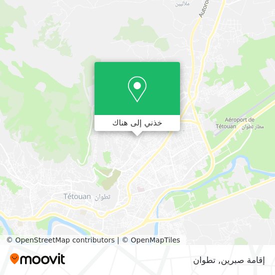 خريطة إقامة صبرين