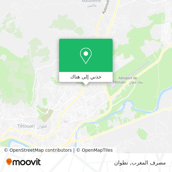 خريطة مصرف المغرب