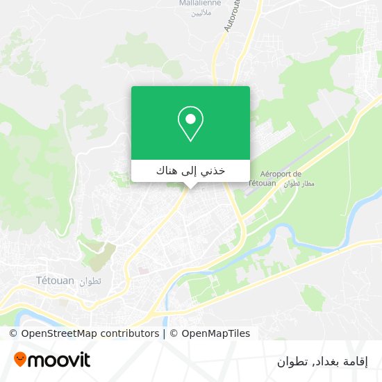 خريطة إقامة بغداد