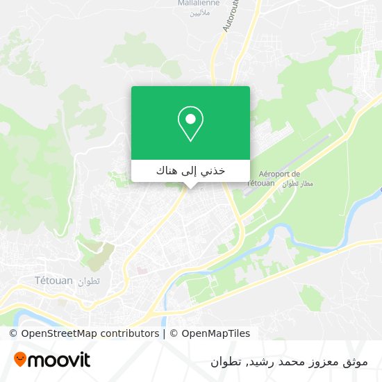 خريطة موثق معزوز محمد رشيد