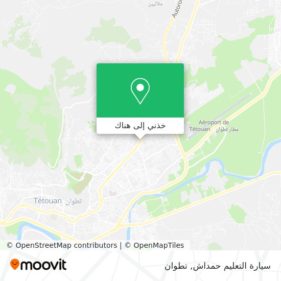 خريطة سيارة التعليم حمداش