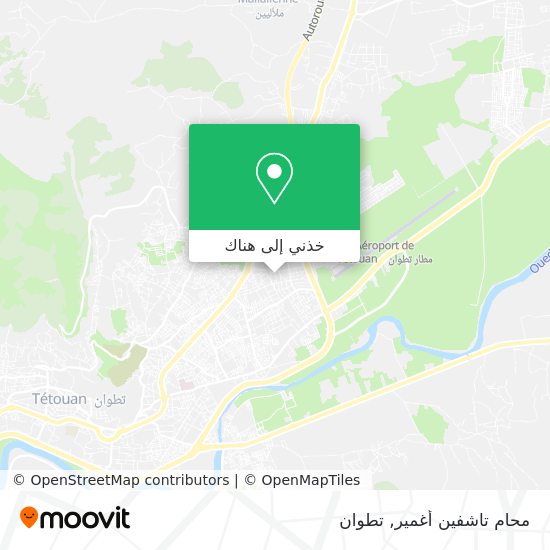 خريطة محام تاشفين أغمير