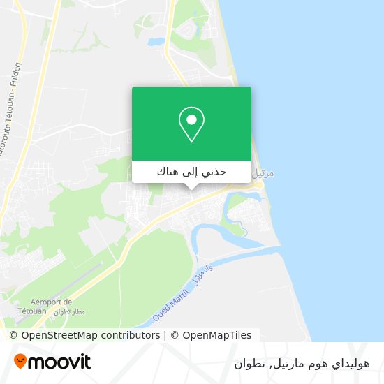 خريطة هوليداي هوم مارتيل