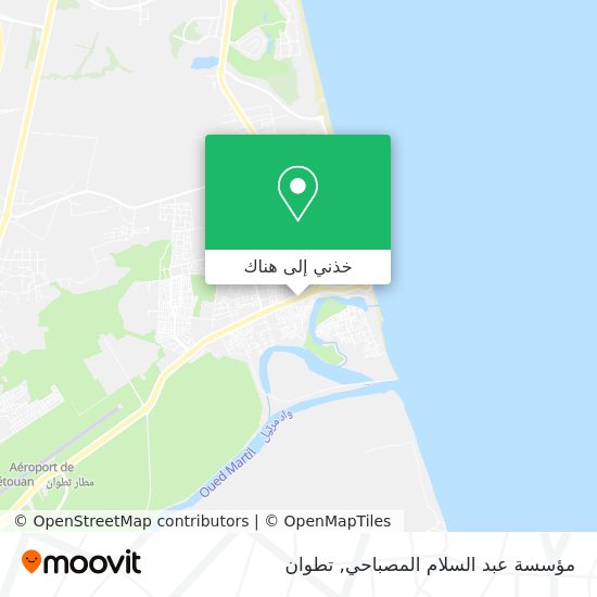 خريطة مؤسسة عبد السلام المصباحي