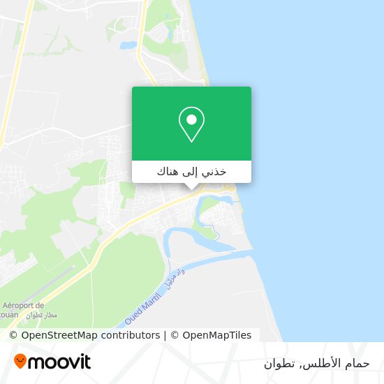 خريطة حمام الأطلس