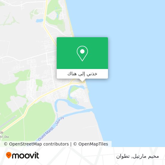 خريطة مخيم مارتيل