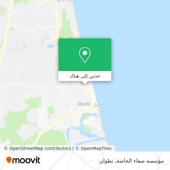 خريطة مؤسسة صفاء الخاصة
