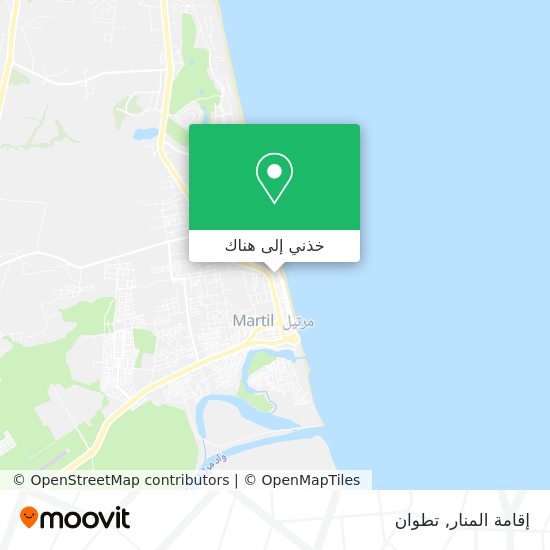 خريطة إقامة المنار