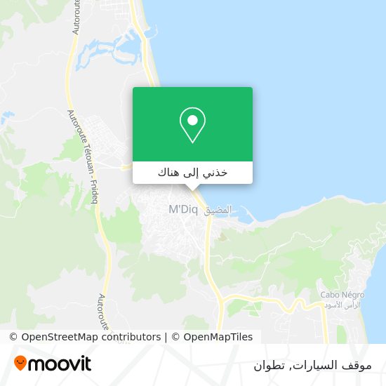 خريطة موقف السيارات