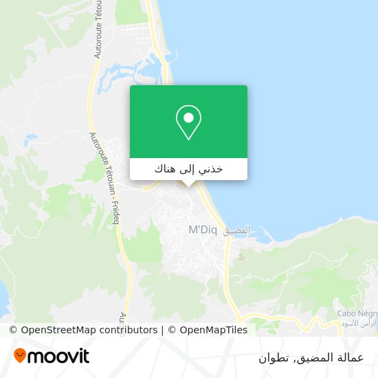 خريطة عمالة المضيق