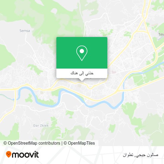 خريطة صالون جيجي