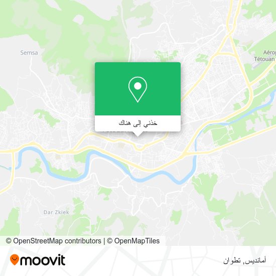 خريطة أمانديس
