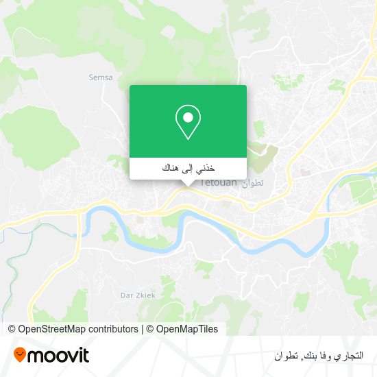 خريطة التجاري وفا بنك