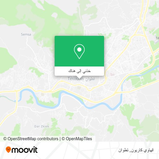 خريطة قهاوي كاريون