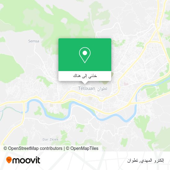 خريطة إلكترو المهدي