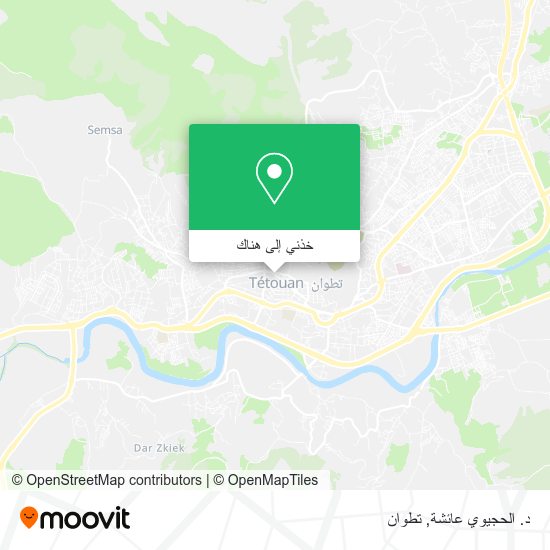 خريطة د. الحجيوي عائشة
