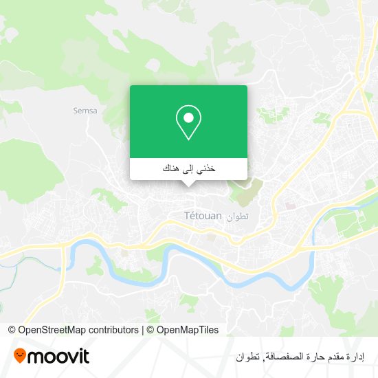 خريطة إدارة مقدم حارة الصفصافة