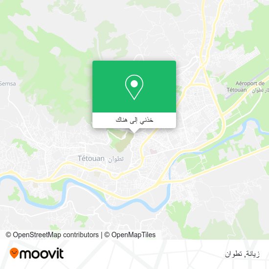 خريطة زيانة