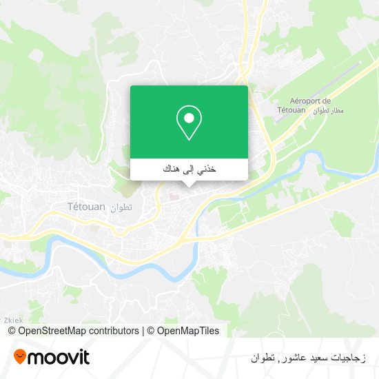 خريطة زجاجيات سعيد عاشور