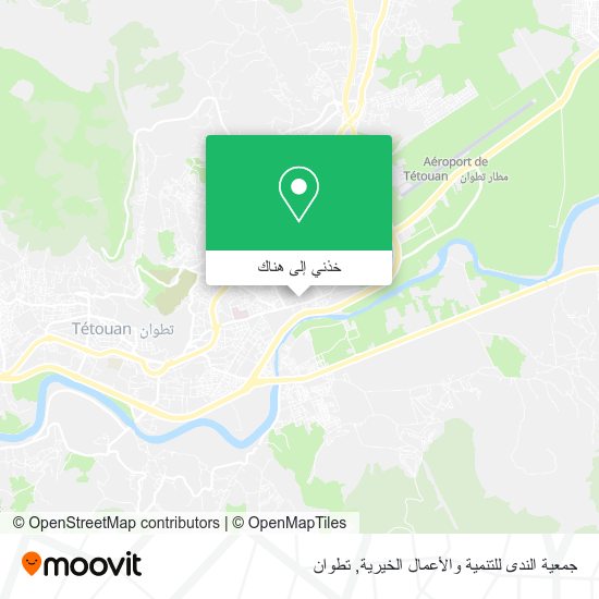 خريطة جمعية الندى للتنمية والأعمال الخيرية
