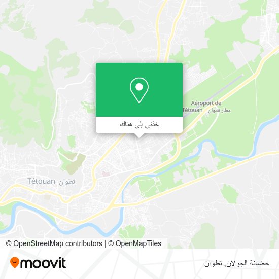 خريطة حضانة الجولان