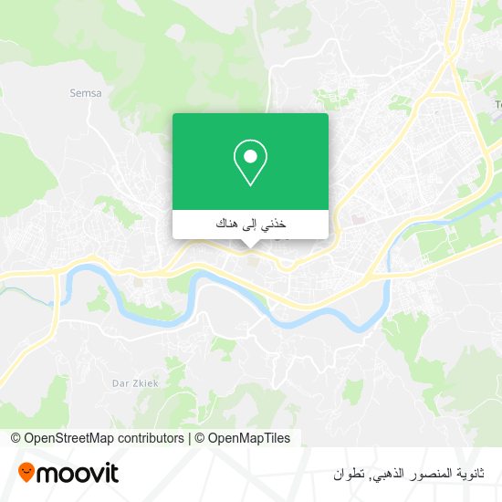 خريطة ثانوية المنصور الذهبي