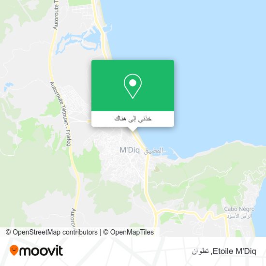 خريطة Etoile M'Diq