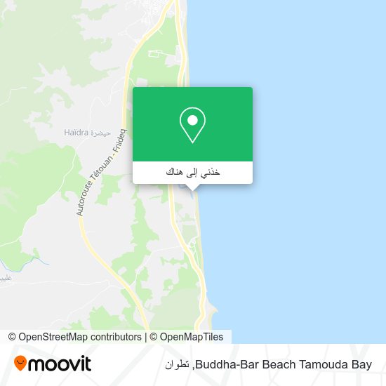 خريطة Buddha-Bar Beach Tamouda Bay