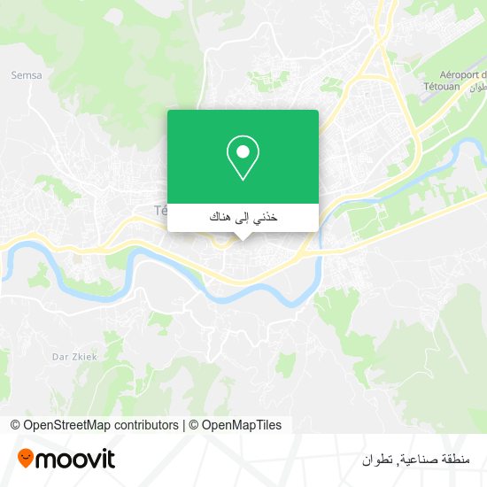 خريطة منطقة صناعية