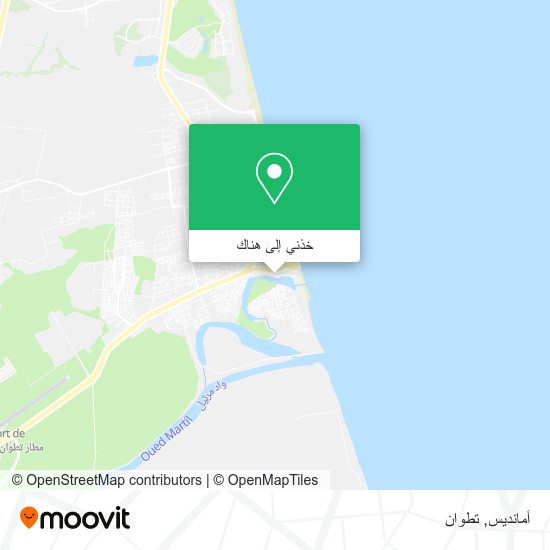 خريطة أمانديس
