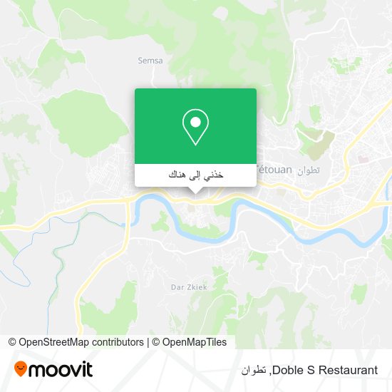 خريطة Doble S Restaurant