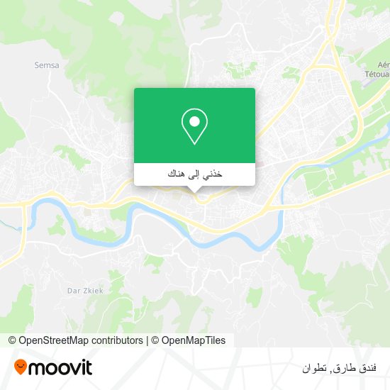 خريطة فندق طارق